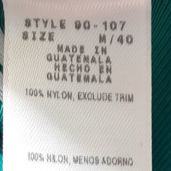 Vintage Vanity Fair Set of 2 Pairs Nylon Pajama Pants Pink Green Size M - Picture 10 of 13